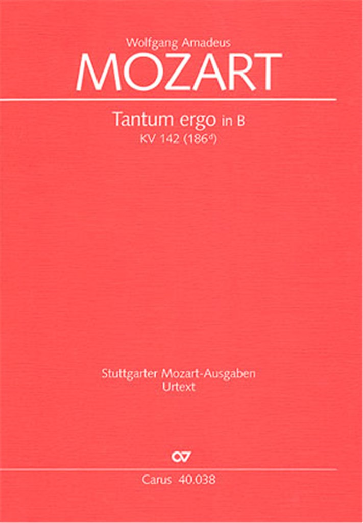 Tantum ergo in B