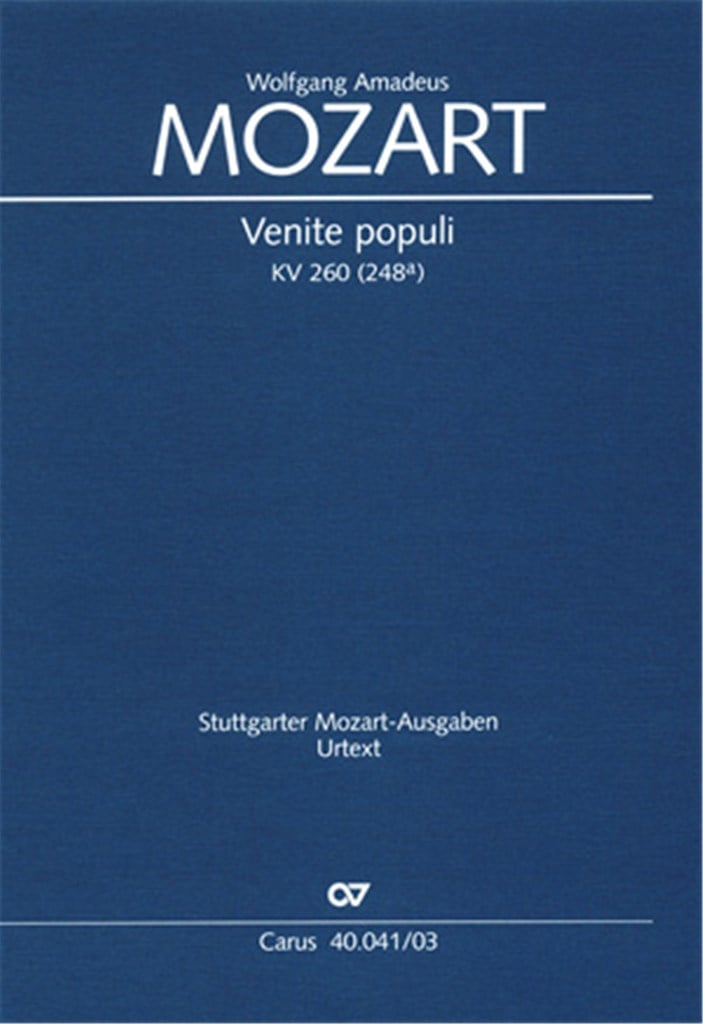 Venite populi