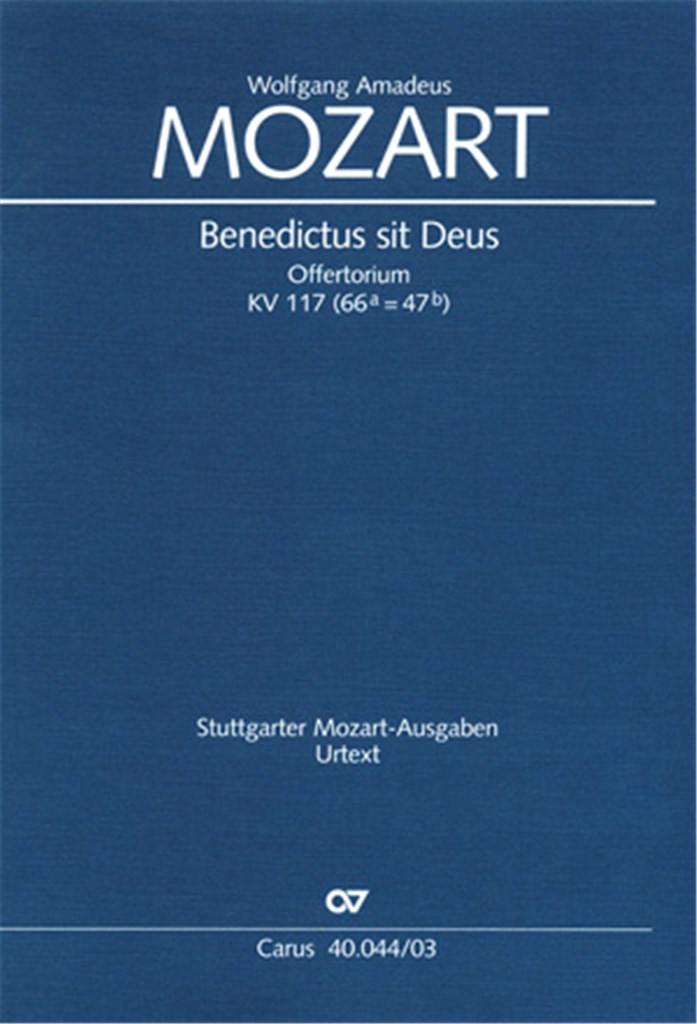 Benedictus sit Deus Pater KV 117