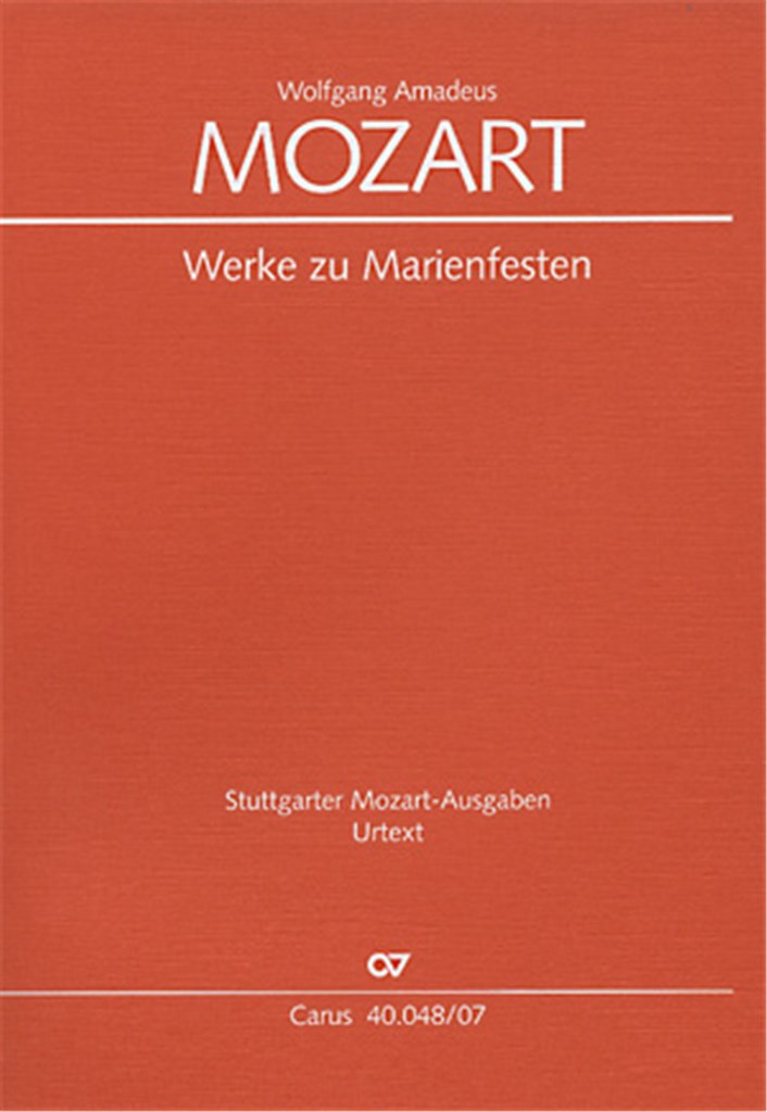 Mozart: Werke zum Marienfest