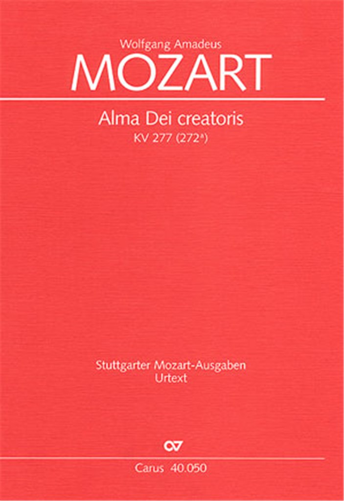 Alma Dei creatoris KV 277 [272a]
