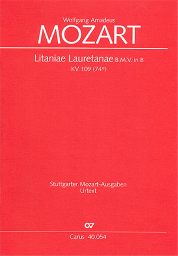 Litaniae Lauretanae B.M.V in B