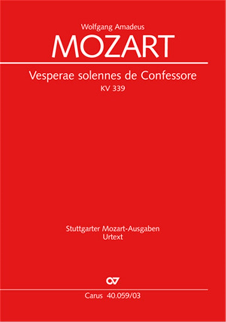 Vesperae solennes de Confessore