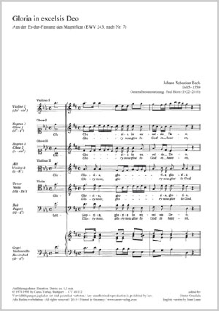 Gloria in excelsis Deo