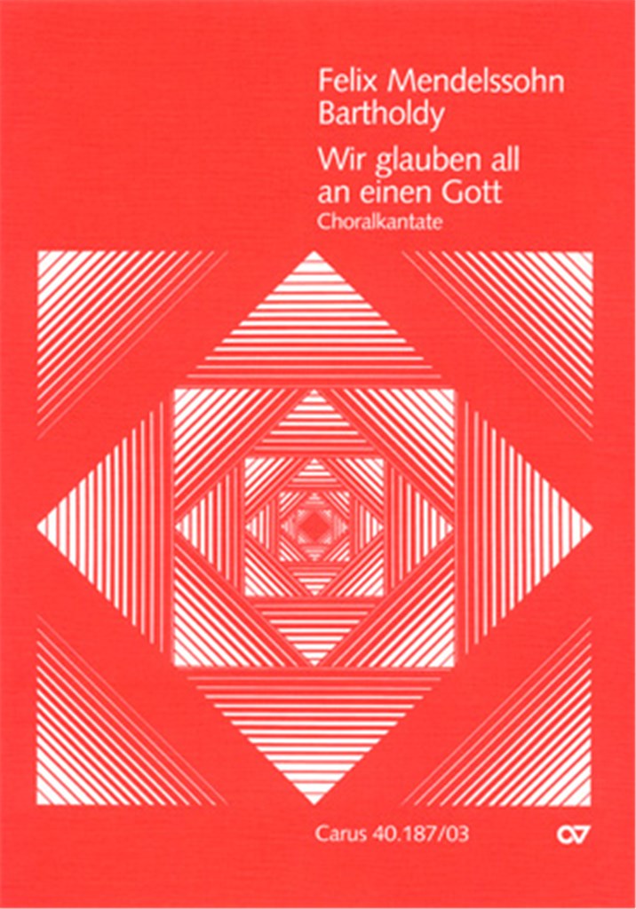Wir glauben all an einen Gott MWV A 12