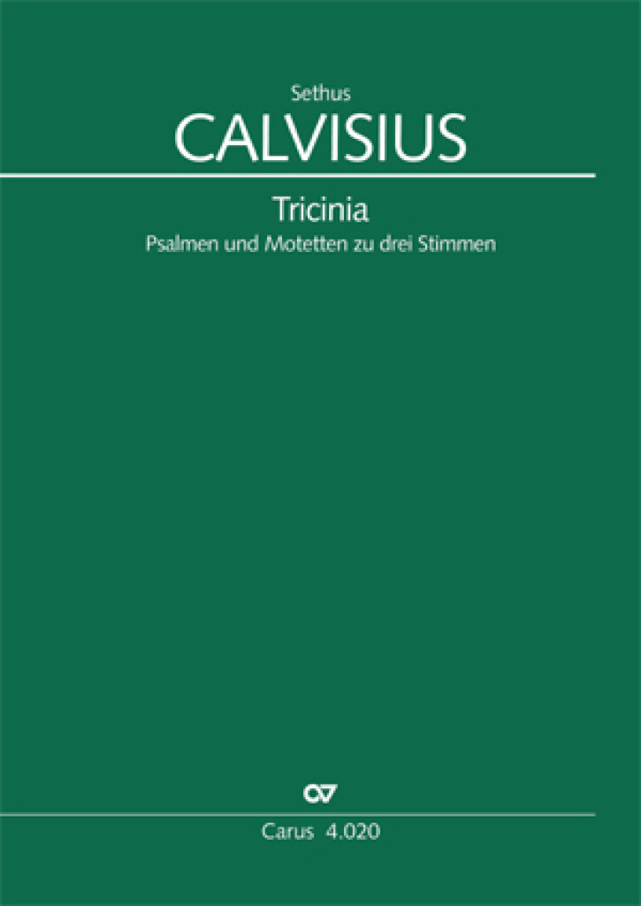 Tricinia. Psalmen und Motetten zu drei Stimmen