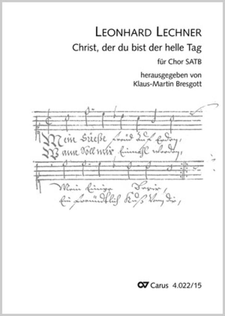 Christ, der du bist der helle Tag