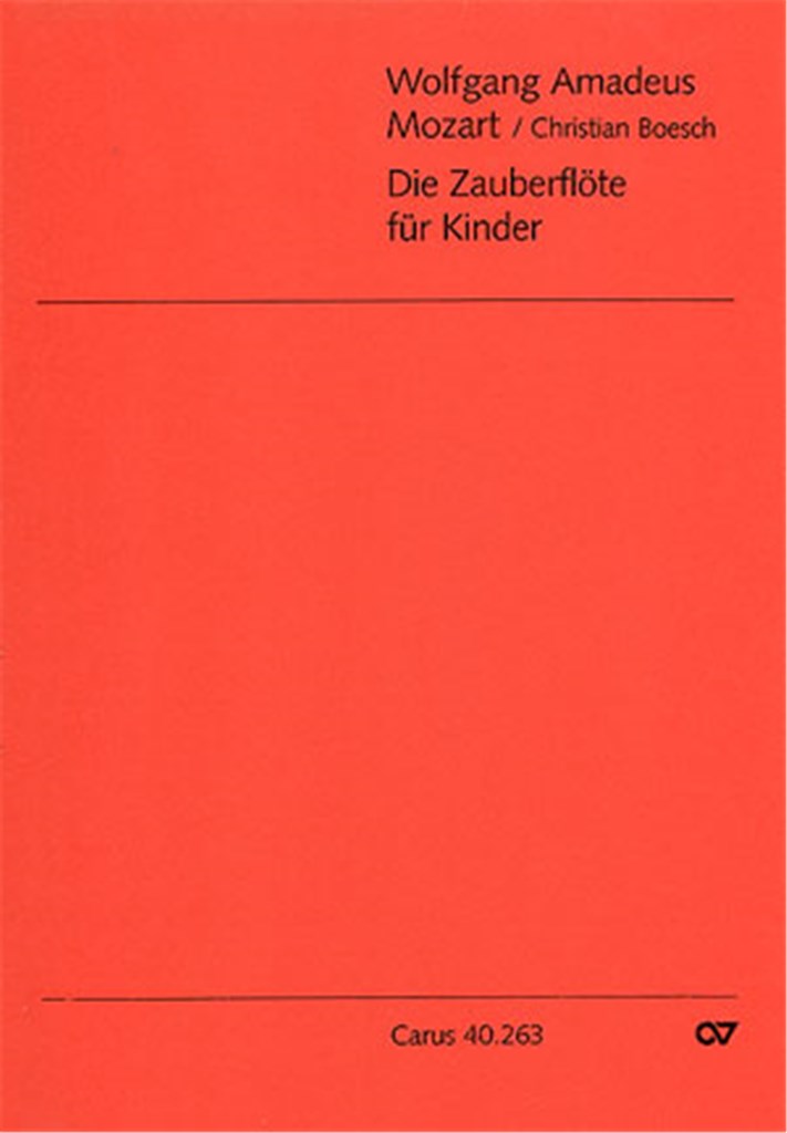 Die Zauberflöte für Kinder