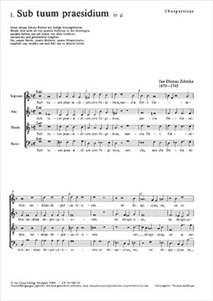 Sub tuum praesidium [I]