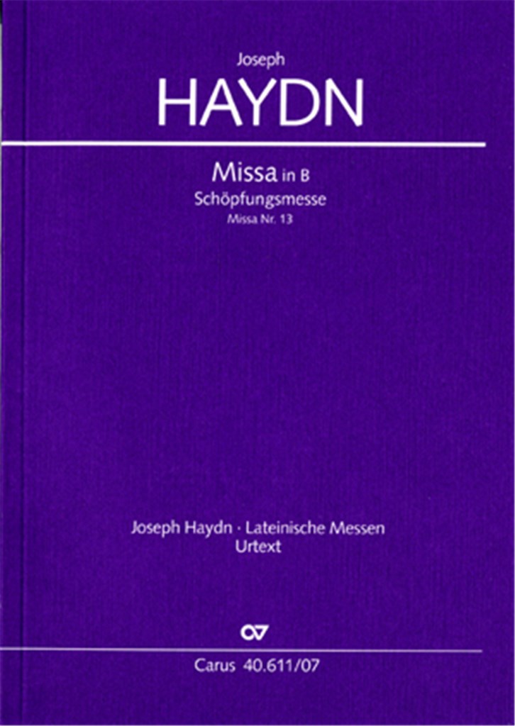 Missa solemnis in B