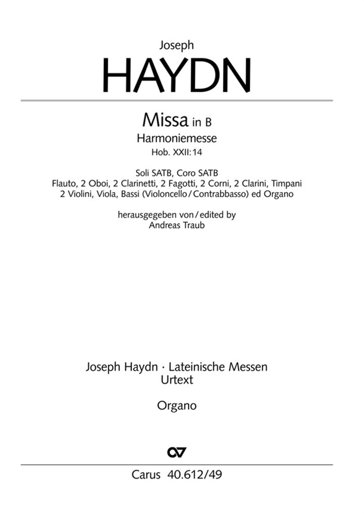 Harmoniemesse in B
