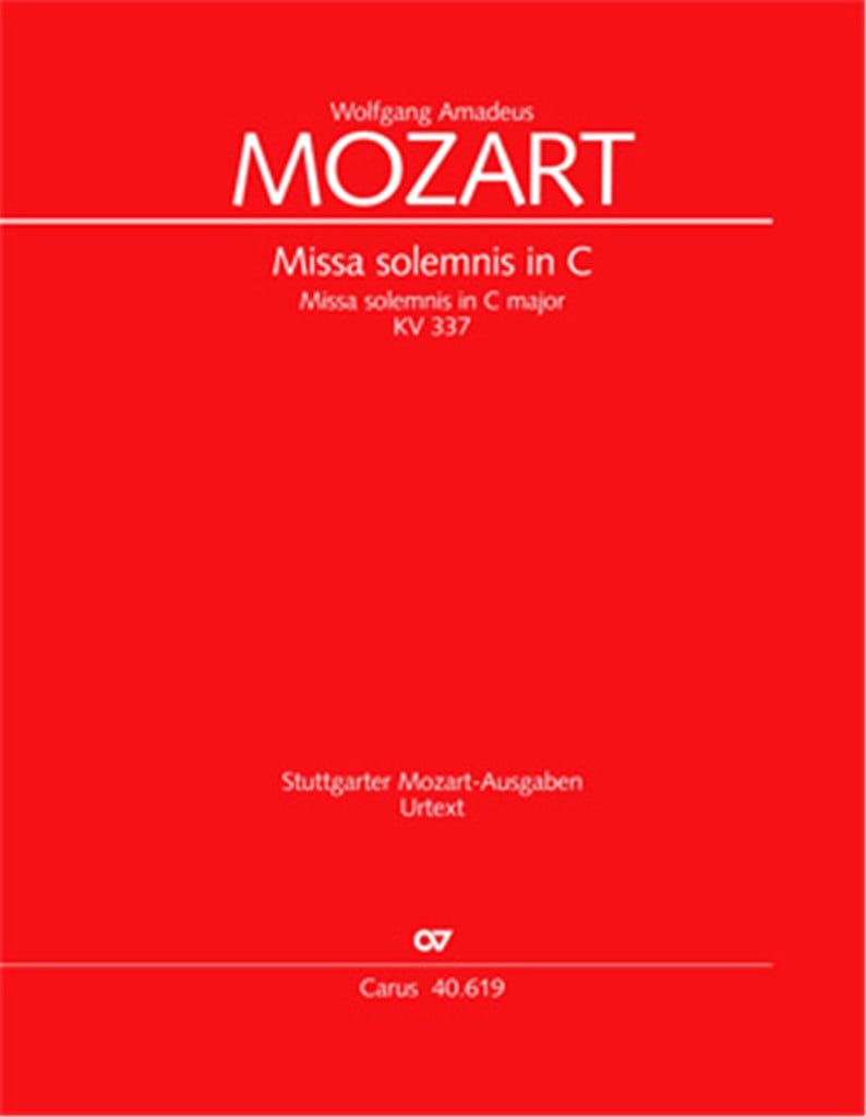 Missa solemnis in C