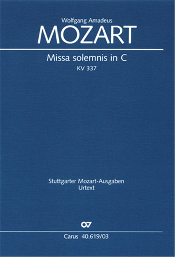 Missa solemnis in C