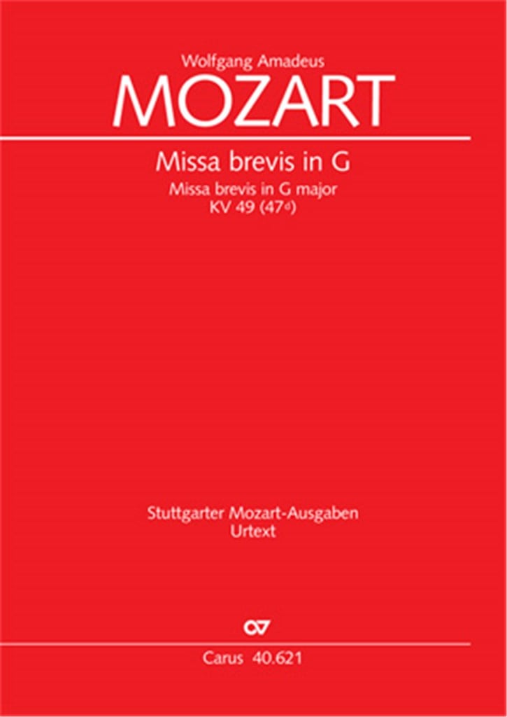 Missa brevis in G KV 49