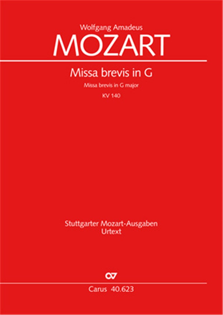 Missa brevis in G KV 140 [235d]