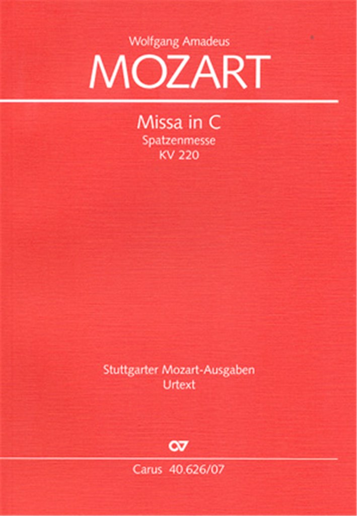 Missa in C KV 220 [196b]