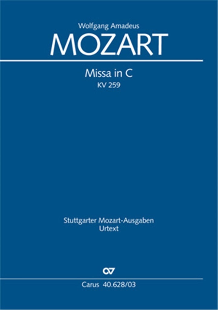 Missa in C KV 259