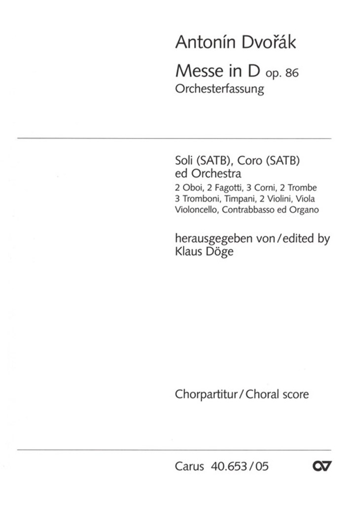 Messe in D