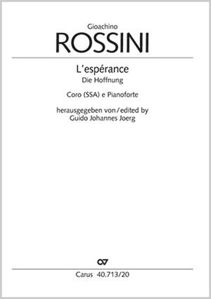 L'espérance [Die Hoffnung]