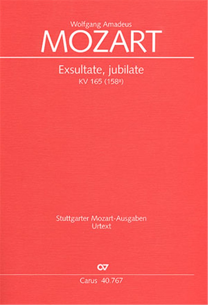 Exsultate, jubilate