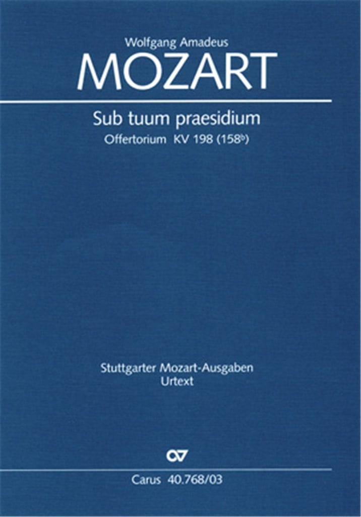 Sub tuum praesidium