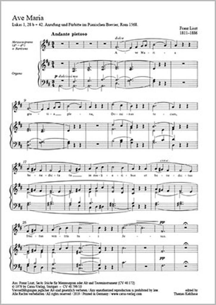 Bruckner- Liszt: Ave Maria