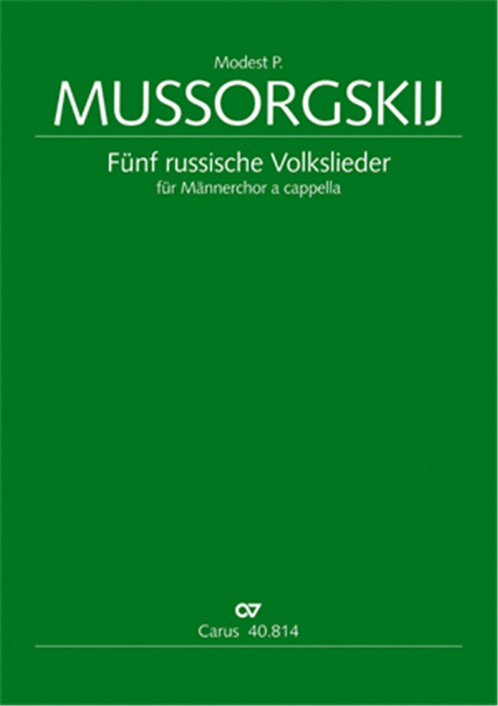 Fünf russische Volkslieder für Männerchor
