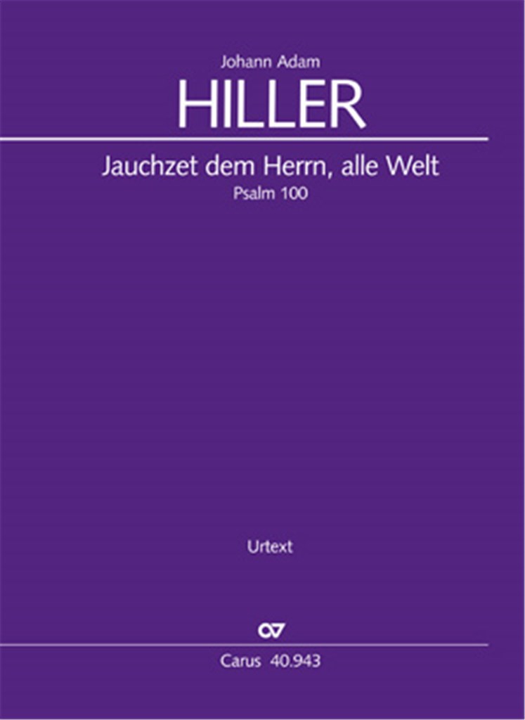 Jauchzet dem Herrn, alle Welt