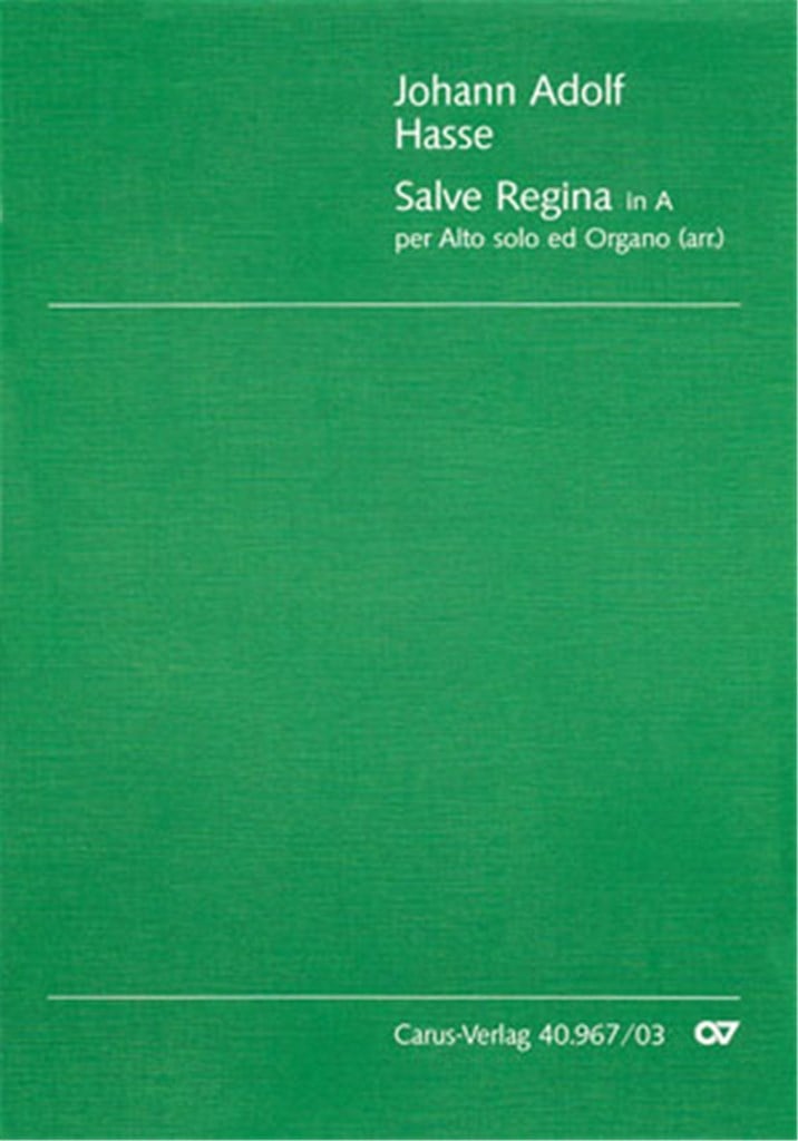 Salve Regina in A