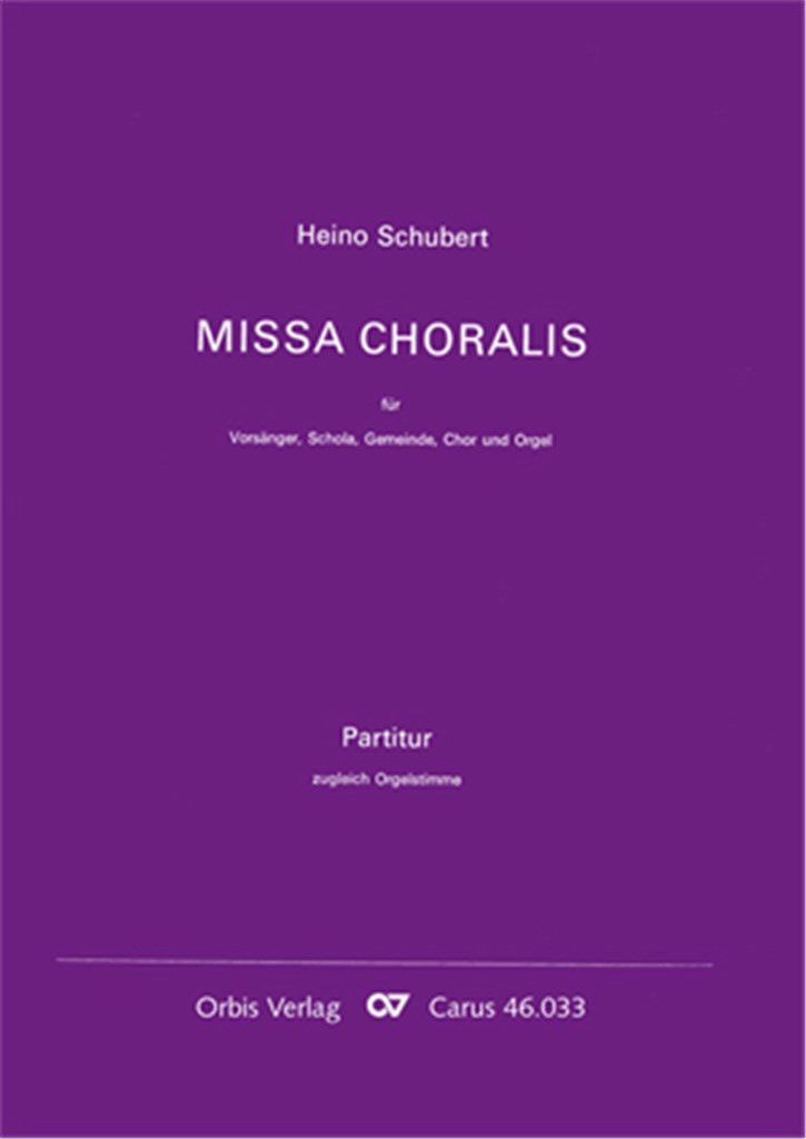 Missa Choralis zu GL 401-404