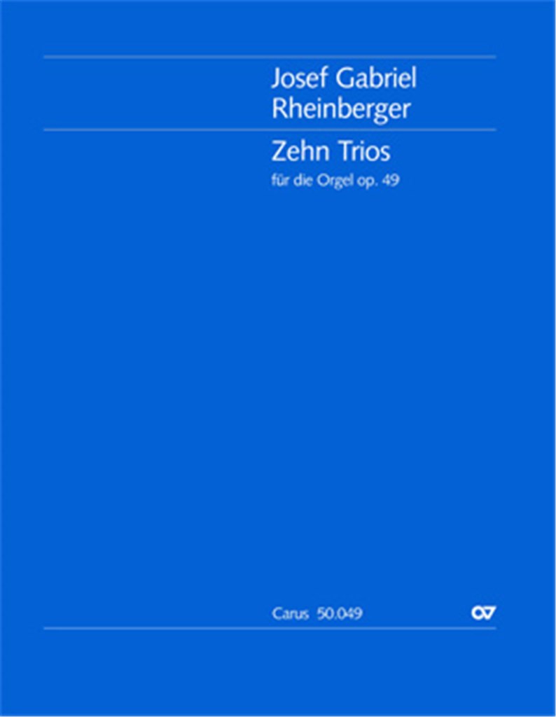 Zehn Trios für die Orgel