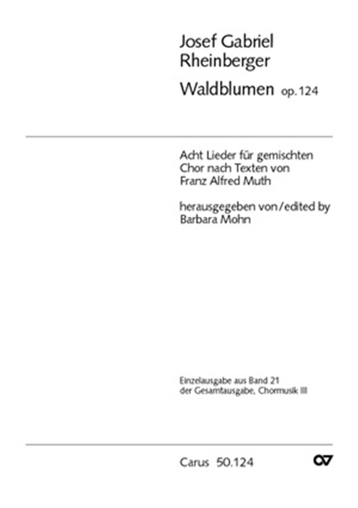 Rheinberger: Waldblumen