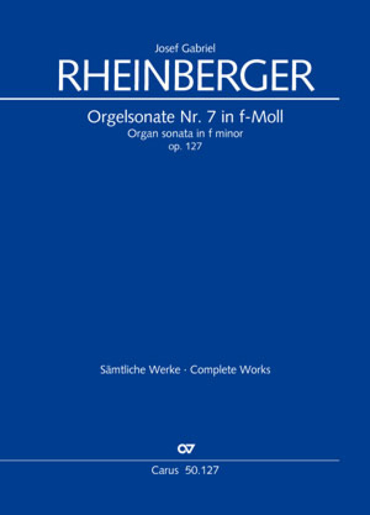 Organ Sonata No. 7 in F minor