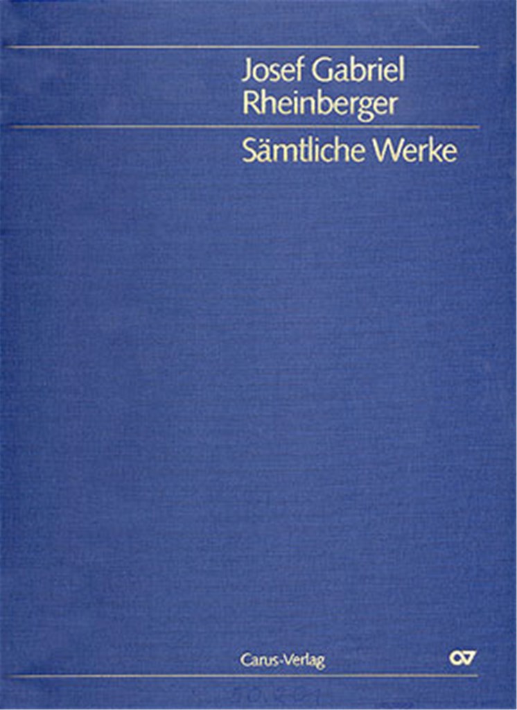 Rheinberger: Messen [Gesamtausgabe, Bd. 1]