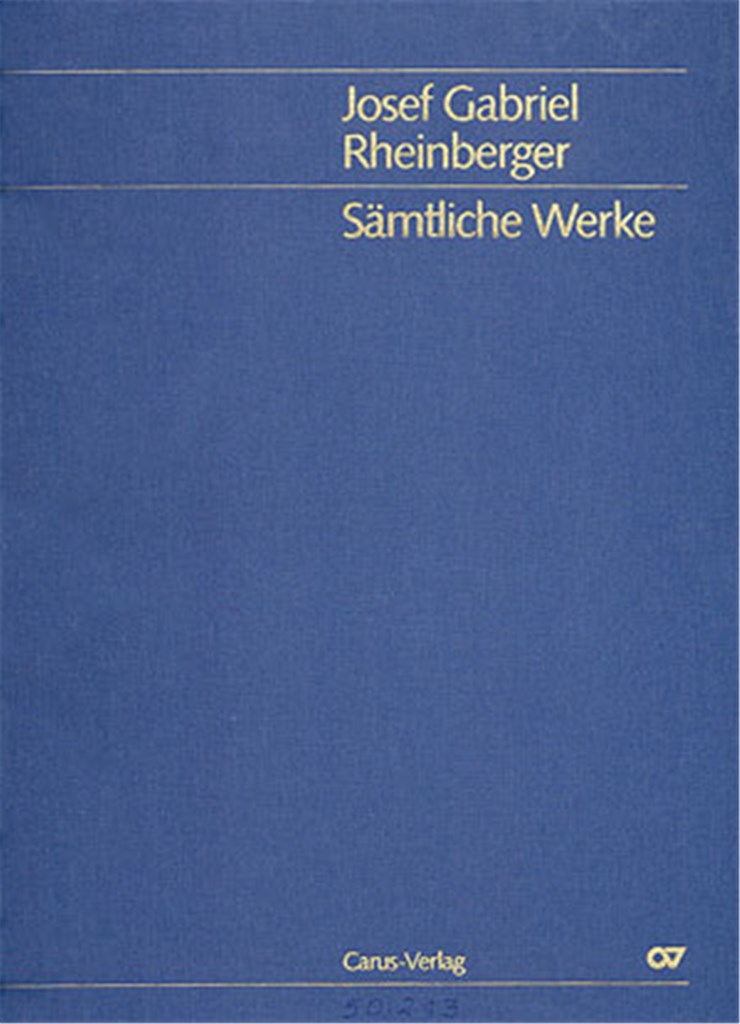 Rheinberger: Singspiele [Gesamtausgabe, Bd. 13]