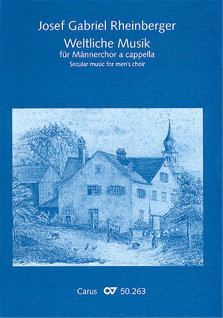 Weltliche Musik für Männerchor a cappella