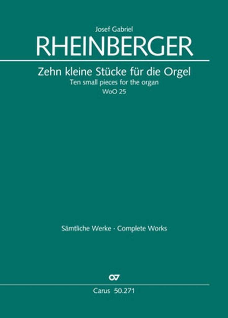 Ten small pieces for the organ