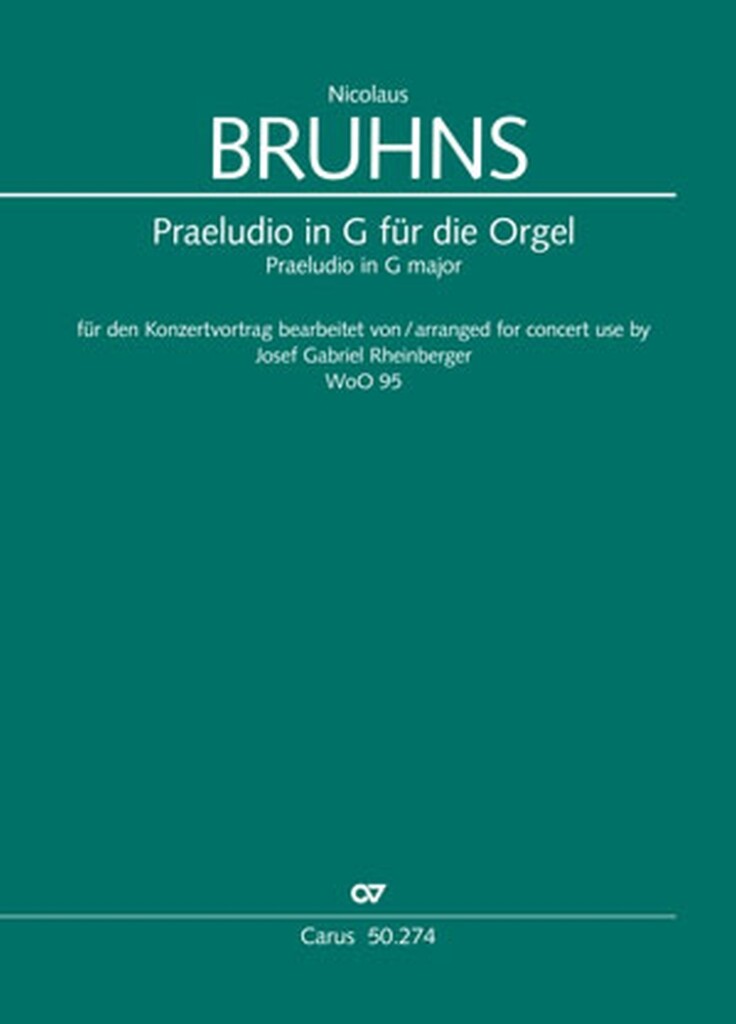 Praeludio in G major for organ