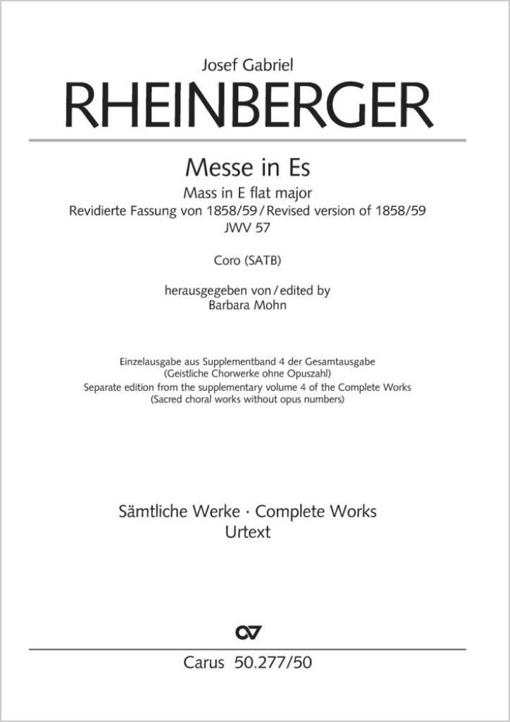 Mass in E flat - E flat major