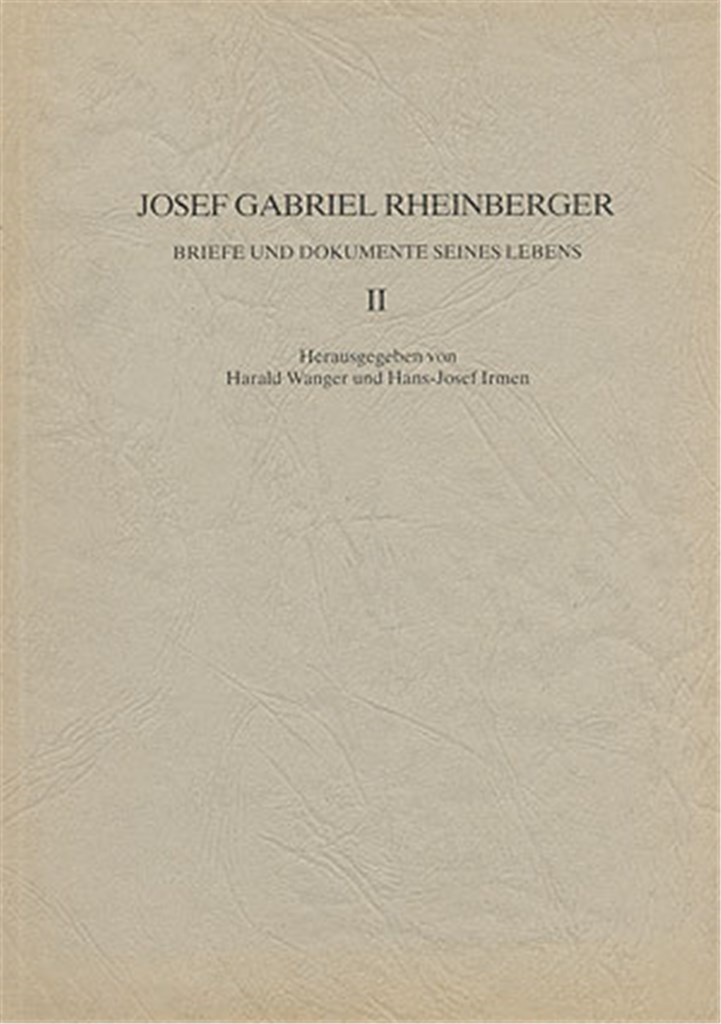 Briefe und Dokumente seines Lebens II