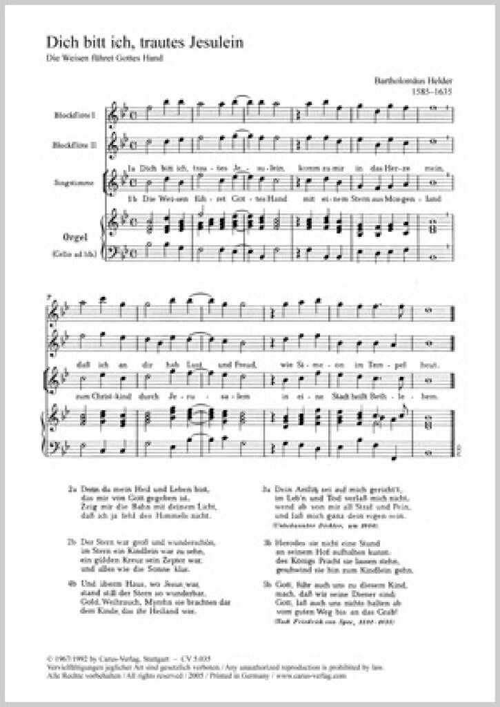 Dich bitt ich, Jesu, Herre mein