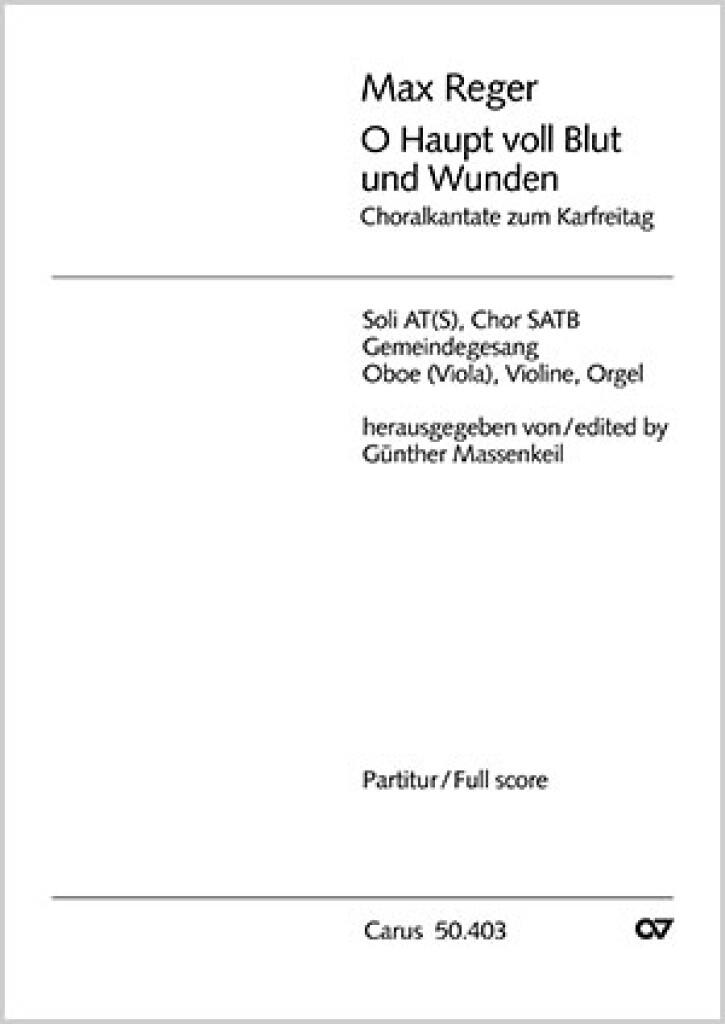 O Haupt voll Blut und Wunden