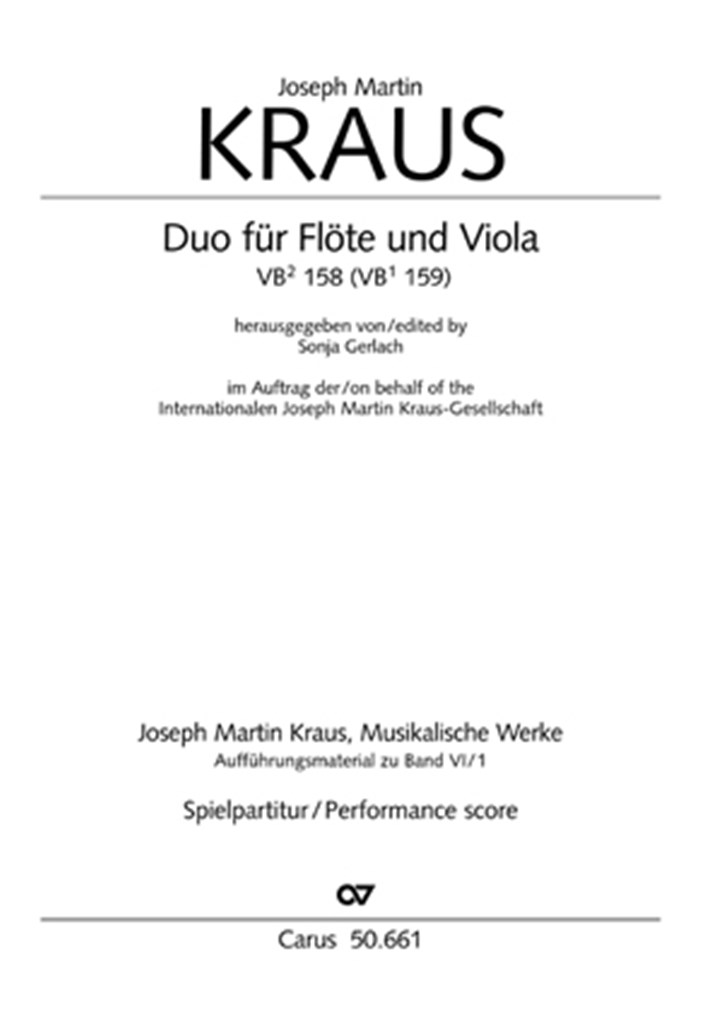 Duo für Flöte und Viola