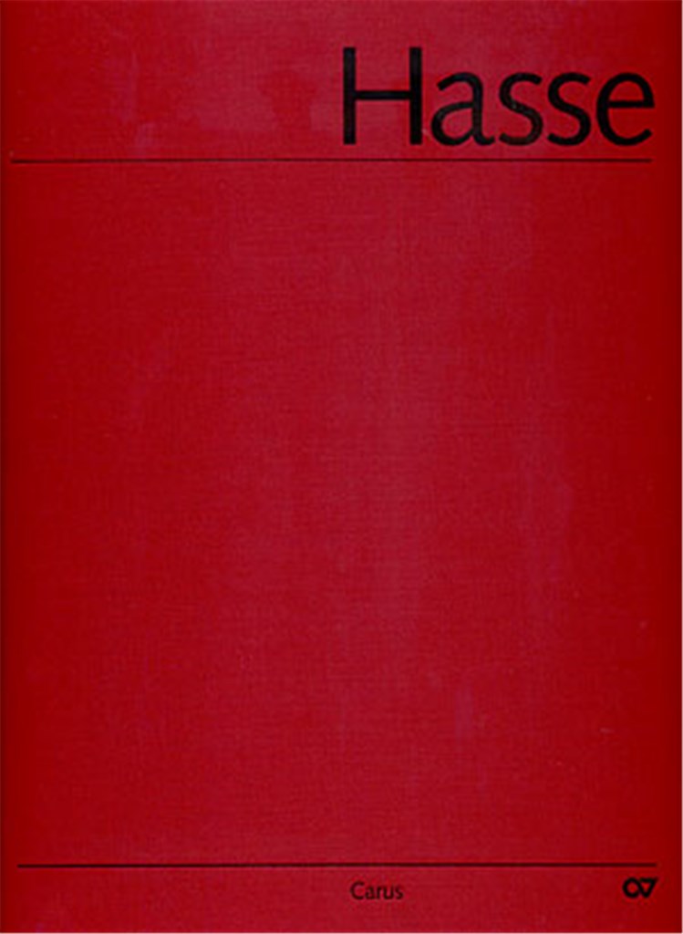 Litaneien und Tantum ergo. Hasse-Werkausgabe IV/2