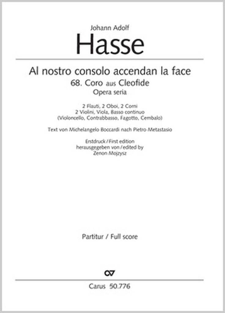 Al Nostro Consolo Accendan la Face