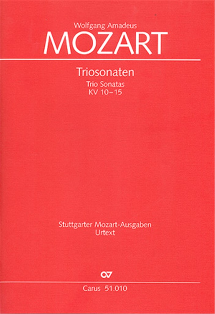 Mozart: Triosonaten KV 10-15