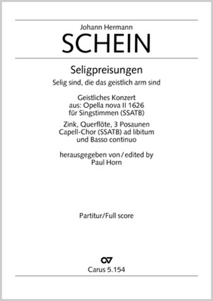 Selig sind, die da geistlich arm sind