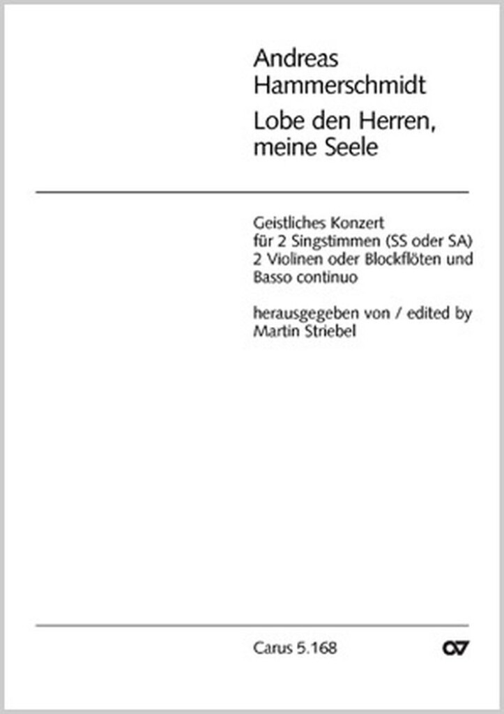 Lobe den Herren, meine Seele