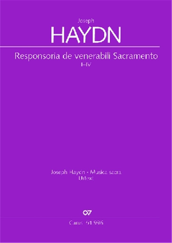 Responsoria de venerabili Sacramento