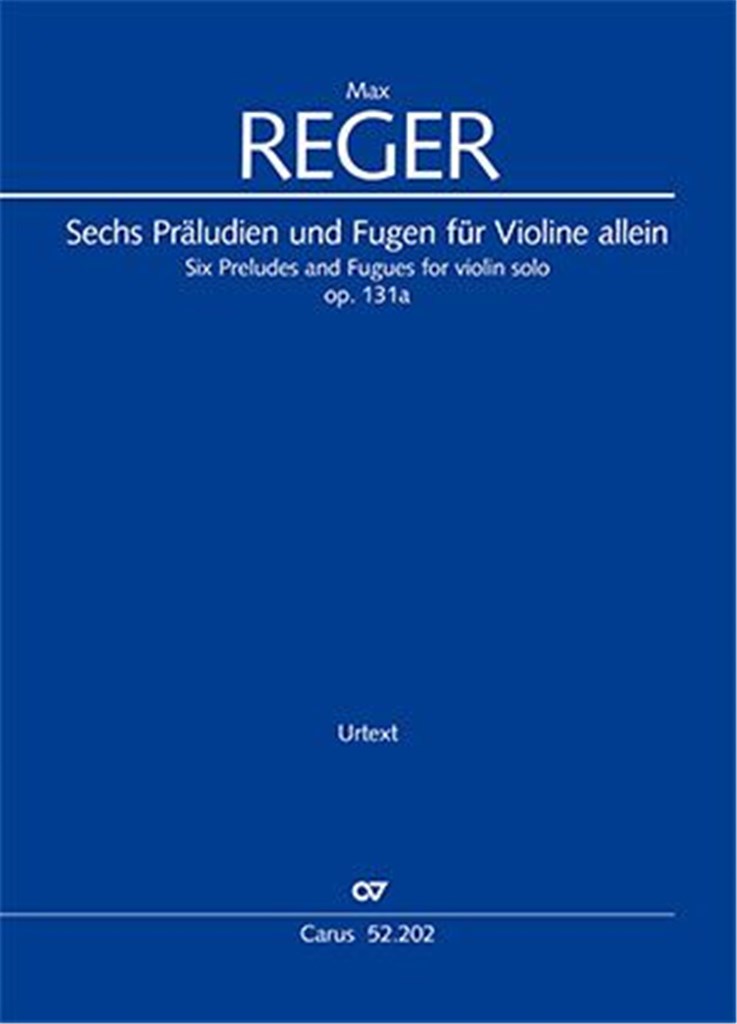 Six Preludes and Fugues for violin solo